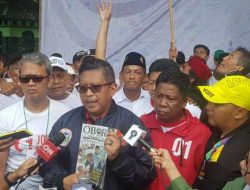 Sssstt…Beredar Tabloid Obor Rahmatin Lil Alamin di Kampanye Relawan Jokowi-Maruf