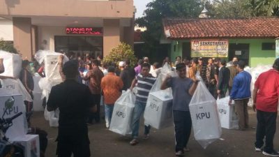 Pendistribusian Kota Suara. Foto: Gobekasi.id