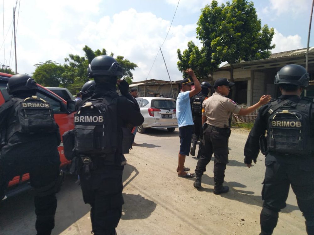 Densus Tangkap Terduga Teroris di Bekasi