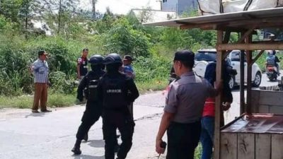 Penangkapan Teroris di Babelan. Foto: Gobekasi.id
