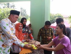 Tri Resmikan Pembukaan Bazaar Ramadan 2019 di Teluk Pucung