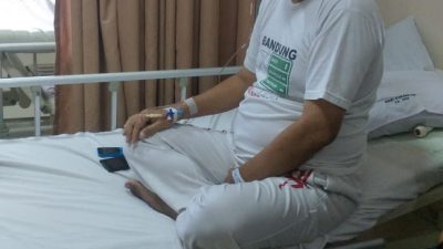 Caleg Nasdem Bonyok Dikeroyok Kader PDI Perjuangan di Stadion Mini Tambun