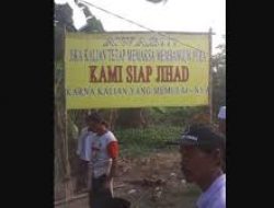 Viral, Warga Ancam Jihad Tolak Pembangunan Pura di Sukatani Kabupaten Bekasi