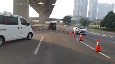 Urai Kepadatan, Kombinasi One Way dan Contraflow Diberlakukan