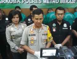 Polisi Sita Belasan Ribu Obat Keras di Bekasi