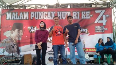 Kemeriahaan Puncak Hari Kemerdekaan ke-74 di Pekayon