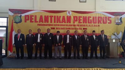 Pokdarkamtibmas Bekasi Selatan Dilantik, Wakil Wali Kota Minta Bantuan Tangkal Hoax