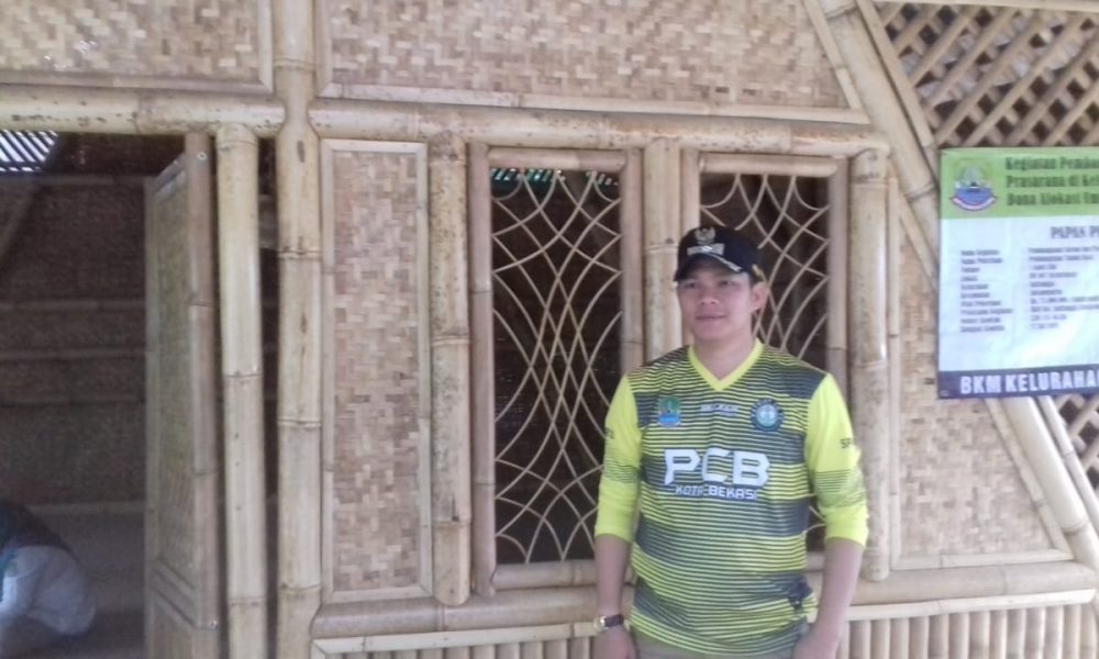 Tangkal Hoaks, Kota Bekasi Bangun Rumah Baca Perdana dari Ornamen Bambu