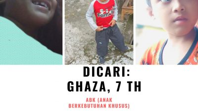 Anak Berkebutuhan Khusus Hilang, Terakhir Berkeliaraan di Pondok Ungu