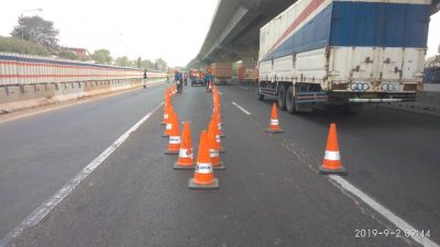 Hati-hati, Ada Pemeliharaan Jalan 3 Hari di Tol Japek KM 25+120 Sampai 25+270