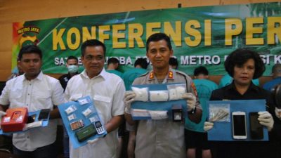 Di Bekasi, Polisi Sita Sabu Setengah Kilogram