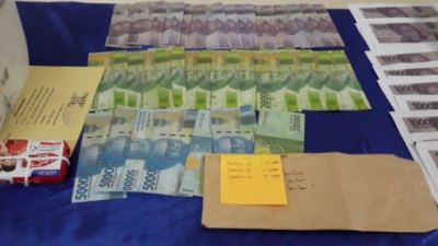 Duo Pengedar Upal Diringkus, Seminggu Cetak Rp 3 Juta