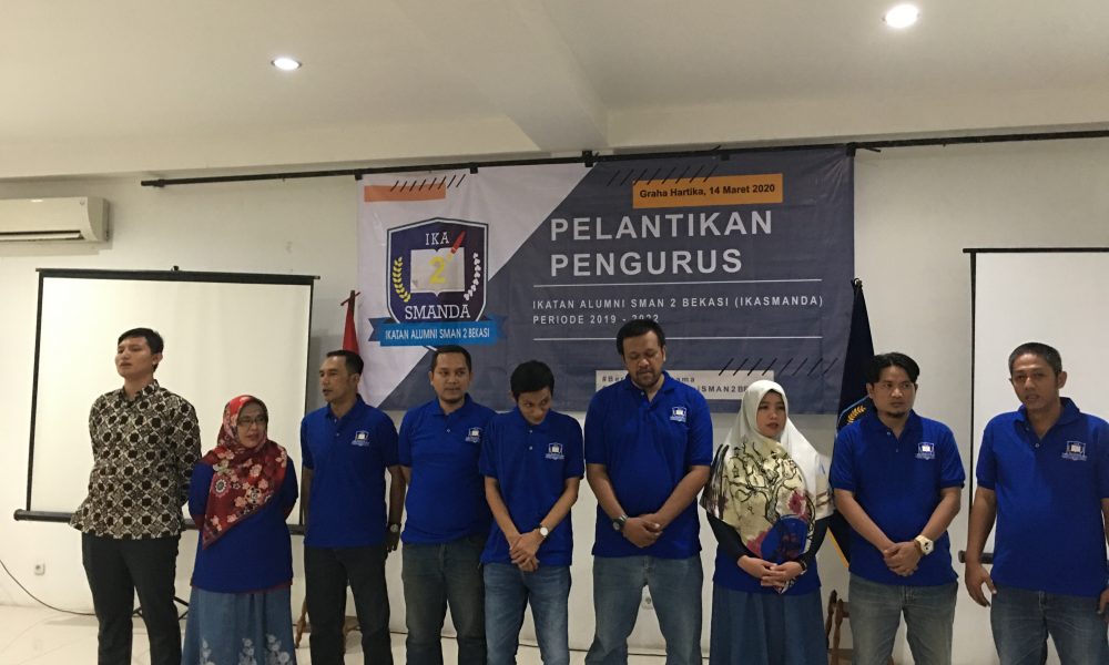 Pelantikan pengurus Ikasmanda Bekasi periode 2019-2022