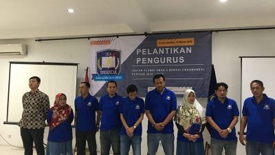 Pelantikan pengurus Ikasmanda Bekasi periode 2019-2022
