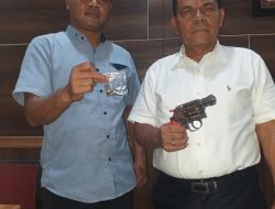 Gerebek Pesta Narkoba, Polisi Temukan Senpi Revolver