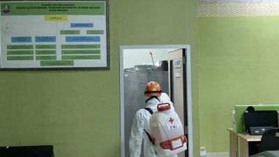 Wabah Corona Menyebar, Permintaan Penyemprotan Desinfektan di Bekasi Tinggi