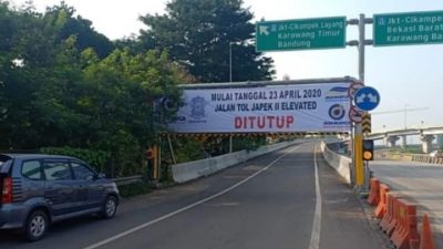 Larangan Mudik Diberlakukan, Ada Rencana Penutupan Jalan Tol Jakarta-Cikampek II Elevated