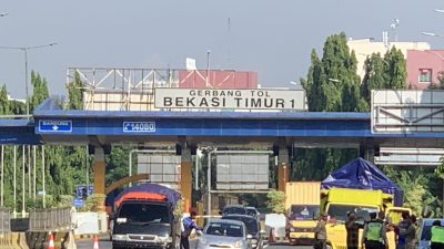 Pelanggar PSBB Bekasi Diberikan Blanko Teguran