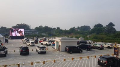 Sambut AKB, Meikarta Ubah Lahan Parkir jadi Drive Thru Dine In