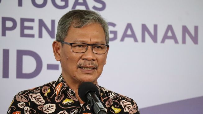 Juru Bicara Pemerintah untuk Penanganan Covid-19 Achmad Yurianto. (Youtube BNPB Indonesia)