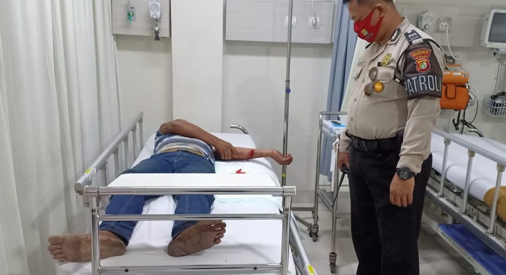 Juru Parkir Perlintasan Kereta Api Bulak Kapal Dibacok, Pelaku Temannya Sendiri