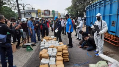 BNN: Setengah Ton Ganja Dikirim dari Aceh Lewat Bekasi, Titik Peredaran di Jakarta