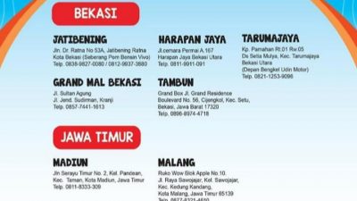 Wah... Ada Jakcloth di Lima Titik Bekasi Mulai 29 Agustus sampai 4 Oktober 2020
