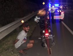 Pemotor Masuk Tol JORR, Polisi: Mabuk dan Sudah Dipulangkan