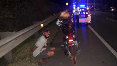 Pemotor Masuk Tol JORR, Polisi: Mabuk dan Sudah Dipulangkan