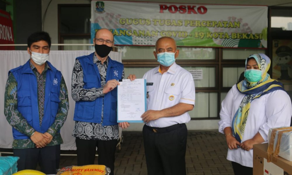 Kota Bekasi dapat Bantuan Penangan Covid dari IOM Setelah Rapid Test 136 Migran Asal Empat Negara