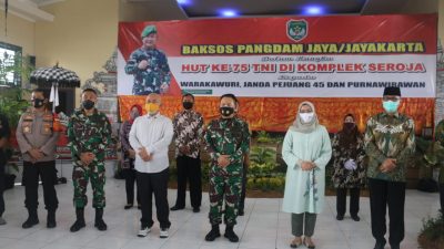 HUT TNI ke-75, Pangdam Jaya Datang ke Bekasi Pengin Nostalgia dengan Veteran Timor Timur