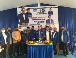 Peringati HUT ke-19 Ditengah Wabah Covid, DPC Partai Demokrat Kota Bekasi Gandeng Anak Yatim Piatu dan Bagi-bagi Sembako