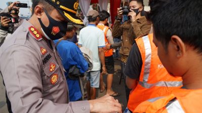 Tak Mengenakan Masker, Puluhan Orang di Kabupaten Bekasi Terjaring Operasi Yustisi