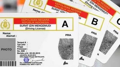 Ilustrasi Surat Izin Mengemudi