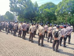 Hari Ini, Ribuan Personel Aparat Gabungan di Bekasi Bersiaga Antisipasi Aksi Demo Gabungan Mahasiswa dan Buruh