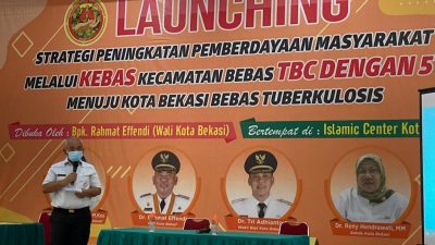 Dinkes Kota Bekasi Launching Program Kebas TBC dengan 5T
