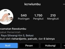 OMG! Dua Hari Profil Instagram Kecamatan Rawalumbu Masih Gambar Orang ML