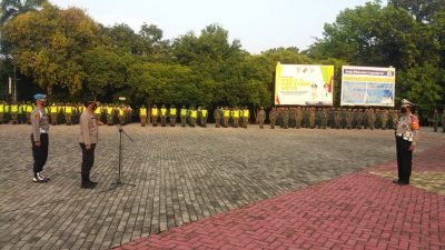 833 Personel Gabungan di Bekasi Diterjunkan Kawal Pendemo Penolakan Omnibus Law