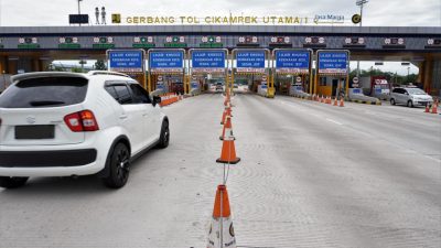 Gerbang Tol Cikampek Utama 1. Foto: Istimewa