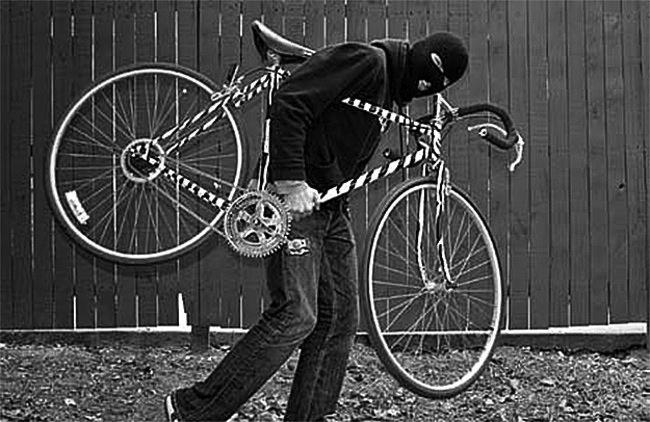 Ilustrasi pencurian sepeda