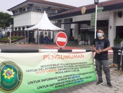 Pegawai Positif Covid, Pelayanan PN Cikarang Tutup Sementara
