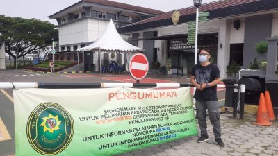Pegawai Positif Covid, Pelayanan PN Cikarang Tutup Sementara