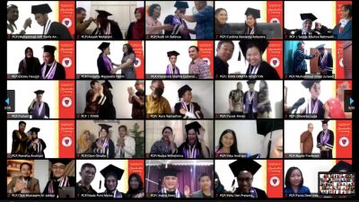 LSPR Sukses Wisudakan 867 Mahasiswa Secara Virtual di Masa Pandemi