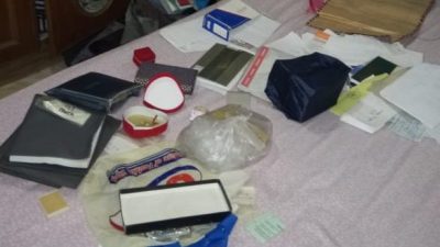 Kondisi kamar korban usai diacak-acak kawanan maling. Foto: ist)
