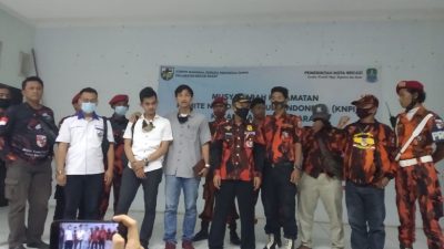 Sesi foto bersama usai terselenggaranya Muscam Bekasi Barat, Senin (7/12/2020). Foto: Gobekasi.id