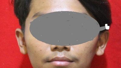 Tampang pelaku mutilasi, Ahmad Y.J (17). Foto: Dok.polisi
