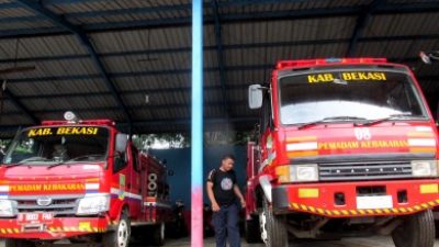Pos Damkar Kabupaten Bekasi. Foto: (Ist)