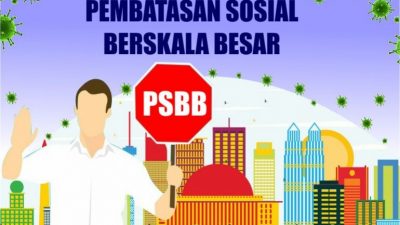Ilustrasi PSBB Ditengan Pandemi Covid-19