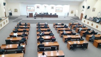 Kabupaten Bekasi - Rapat Paripurna DPRD Kabupaten Bekasi. Foto: (Ist)