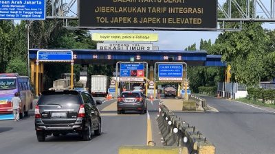 Kondisi lalin di Kota Bekasi